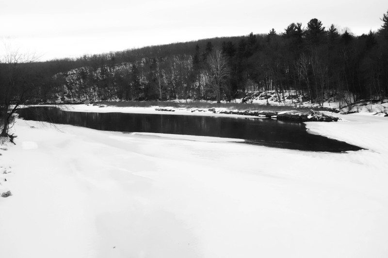Deerfield River Moslty Frozen
